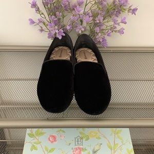 Birdies - The Starling, Black Velvet, Size 9